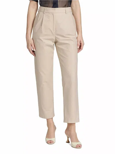Twp Ivy Tailored Straight-leg Pants In Khaki In Beige