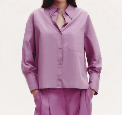 Twp J. D. Shirt In Lilac In Purple