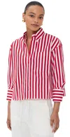 Twp J. D. Striped Button-front Shirt