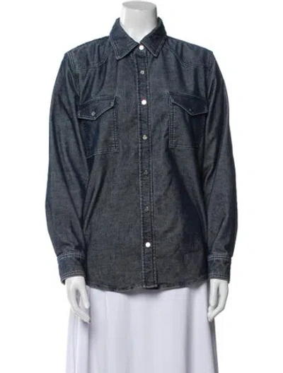 Pre-owned Twp Jacket In Blue