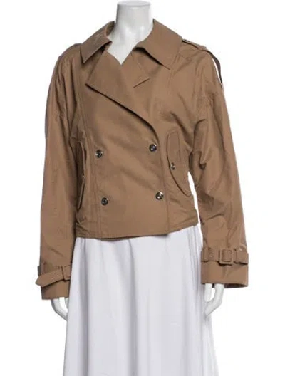Pre-owned Twp Jacket In Brown