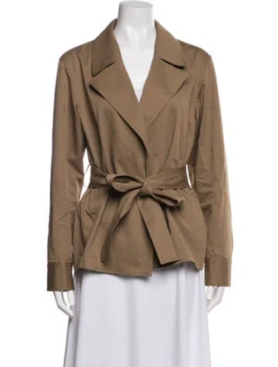 Pre-owned Twp Jacket In Brown