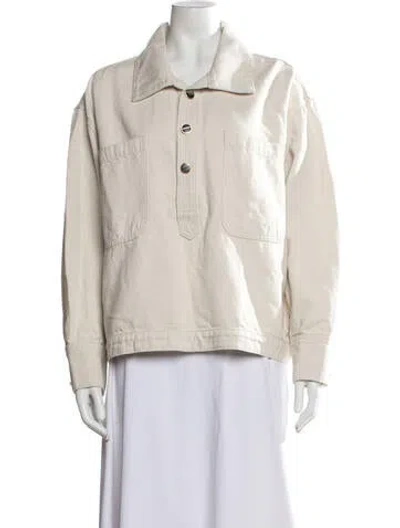 Pre-owned Twp Jacket In Neutral
