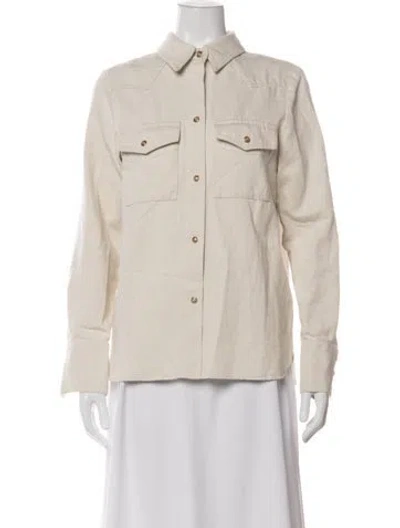 Pre-owned Twp Jacket In Neutral