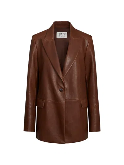 Twp James Blazer In Brown