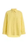 Twp J.d. Cotton Shirt In Yellow