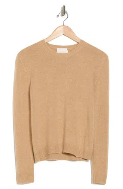 Twp Jill Crewneck Cashmere Sweater In British Khaki