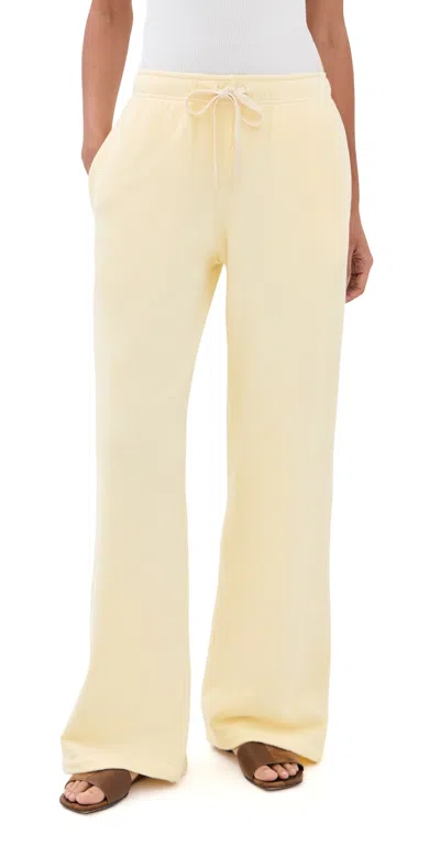 Twp Jill Updated Sweatpants Flan In Yellow