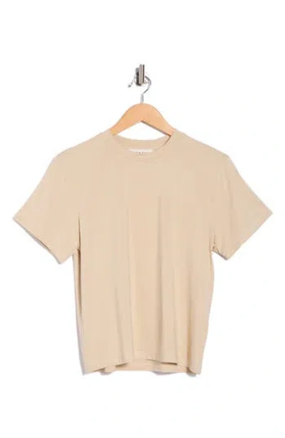 Twp Joey Crewneck T-shirt In Brown