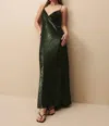 TWP JOSEPHINE LONG DRESS IN EMERALD