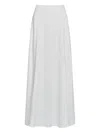 Twp Kennedy Panelled Midi Skirt In White