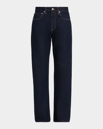 Twp Kent St Straight-leg Jeans In Black