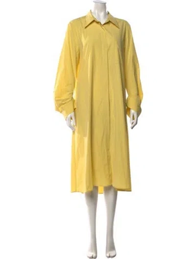 Pre-owned Twp Knee-length Dress In Yellow