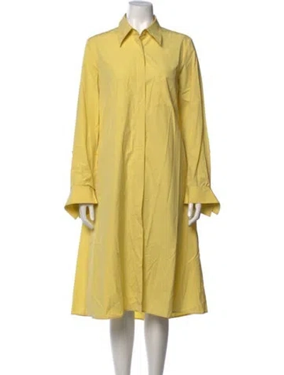 Pre-owned Twp Knee-length Dress In Yellow