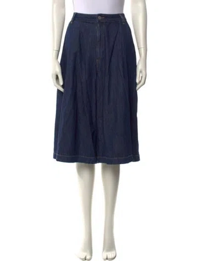 Pre-owned Twp Knee-length Shorts In Blue