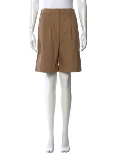 Pre-owned Twp Knee-length Shorts In Brown