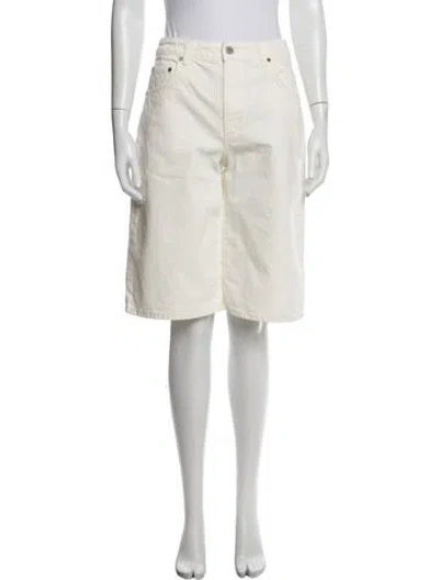 Pre-owned Twp Knee-length Shorts W/ Tags In White