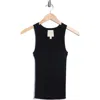 Twp Perry Virgin Wool Crop Vest In Black
