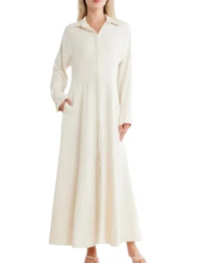 TWP LAZY HAZY DAYS OF SUMMER DRESS IN BONE