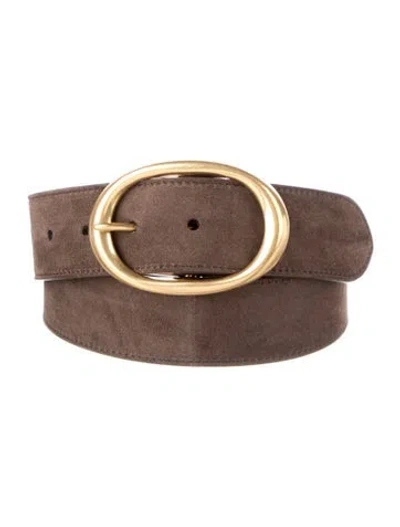 Pre-owned Twp Leather Belt W/ Tags In Black