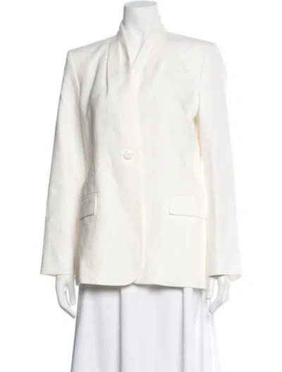 Pre-owned Twp Linen Blazer W/ Tags In Neutral
