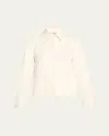 Twp Linen-blend Button Me Up Shirt In Bone
