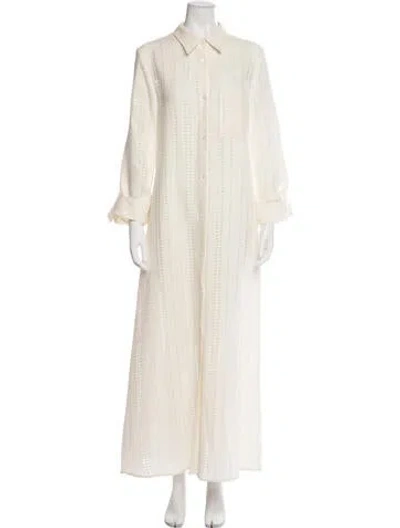 Pre-owned Twp Linen Long Dress W/ Tags In Neutrals