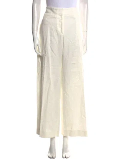 Pre-owned Twp Linen Pants In Neutral