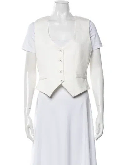 Pre-owned Twp Linen Vest W/ Tags In Neutrals