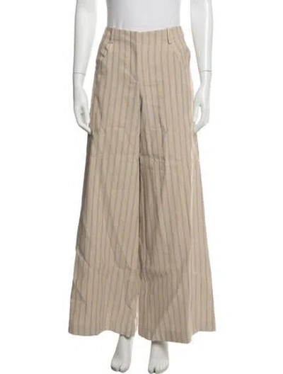 Pre-owned Twp Linen Wide Leg Pants W/ Tags In Neutrals