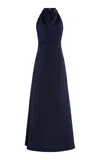 Twp Lolita Maxi Dress In Navy