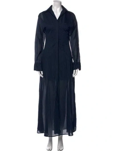 Pre-owned Twp Long Dress In Blue