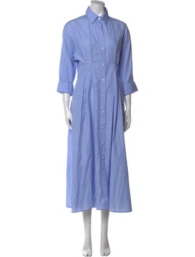 Pre-owned Twp Long Dress In Blue