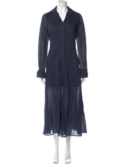 Pre-owned Twp Long Dress In Blue