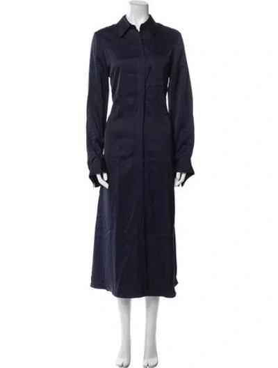 Pre-owned Twp Long Dress In Blue