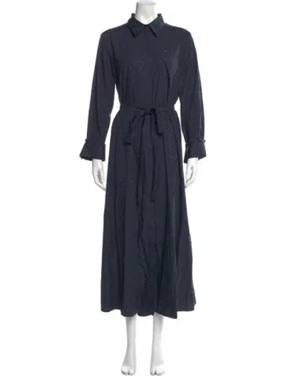 Pre-owned Twp Long Dress In Blue