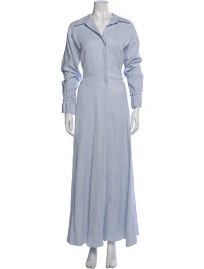 Pre-owned Twp Long Dress In Blue