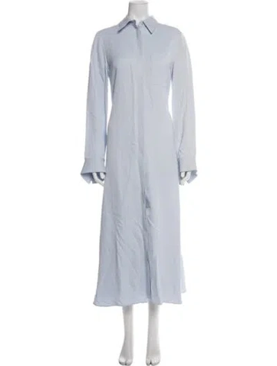 Pre-owned Twp Long Dress In Blue