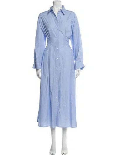 Pre-owned Twp Long Dress In Blue