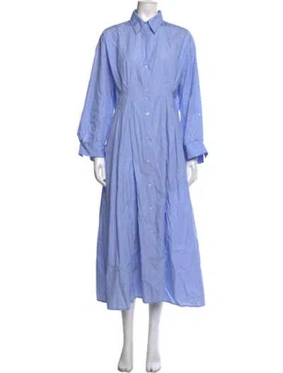 Pre-owned Twp Long Dress In Blue