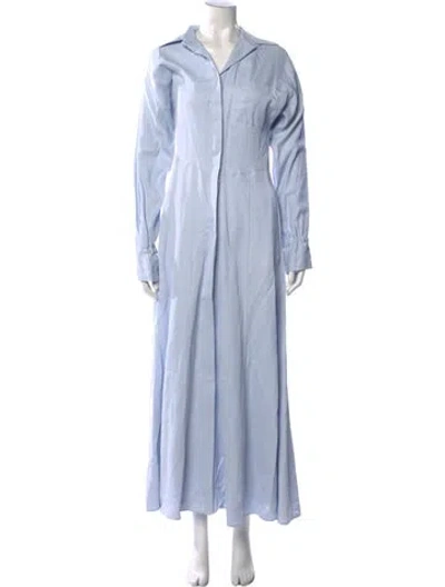 Pre-owned Twp Long Dress In Blue