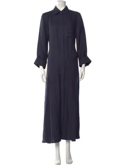 Pre-owned Twp Long Dress In Blue