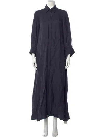 Pre-owned Twp Long Dress In Blue