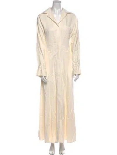 Pre-owned Twp Long Dress In Neutral