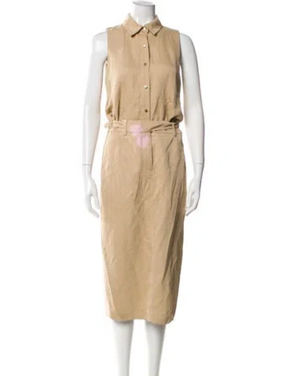 Pre-owned Twp Long Dress In Neutral