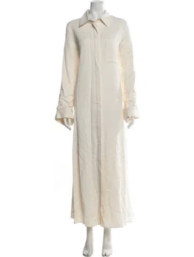 Pre-owned Twp Long Dress In Neutrals