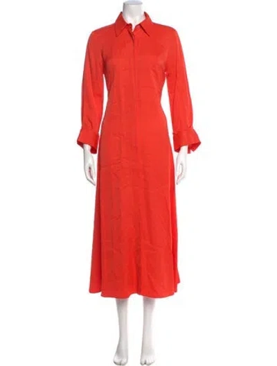 Pre-owned Twp Long Dress In Orange