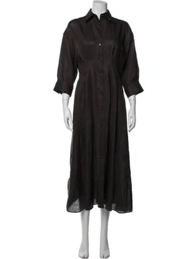 Pre-owned Twp Long Dress W/ Tags In Black