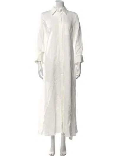 Pre-owned Twp Long Dress W/ Tags In White