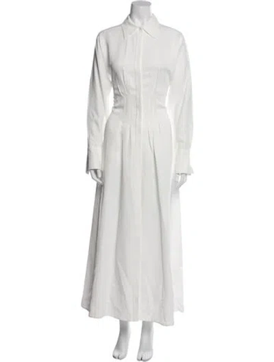 Pre-owned Twp Long Dress In White